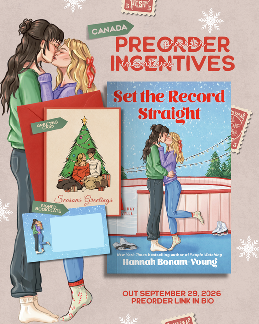[Pre-Order] Set the Record Straight by Hannah Bonam-Young (Standard Edition - Paperback)
