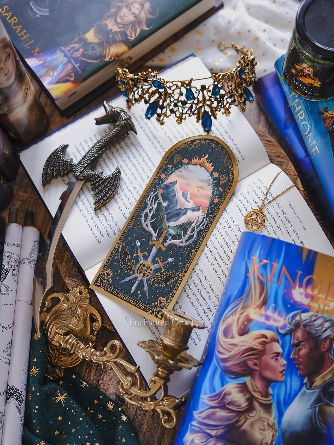 Enchanted Oddities Oversized Bookmark - To Whatever End (Officially Licensed)