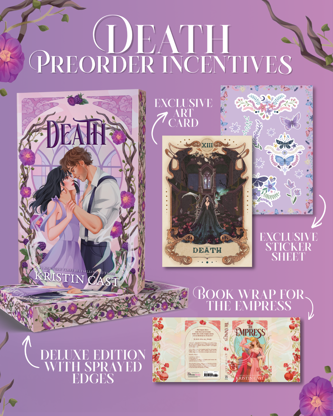 {Pre-Order} Death (A Towerfall Novel) by Kristin Cast (Deluxe Paperback)