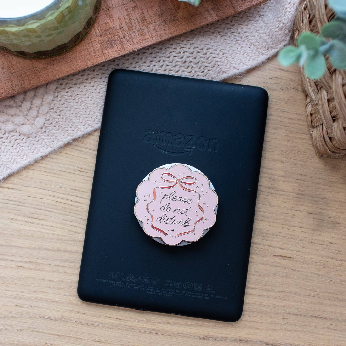 Please Do Not Disturb (E-Reader/Phone Grip) - Enamel