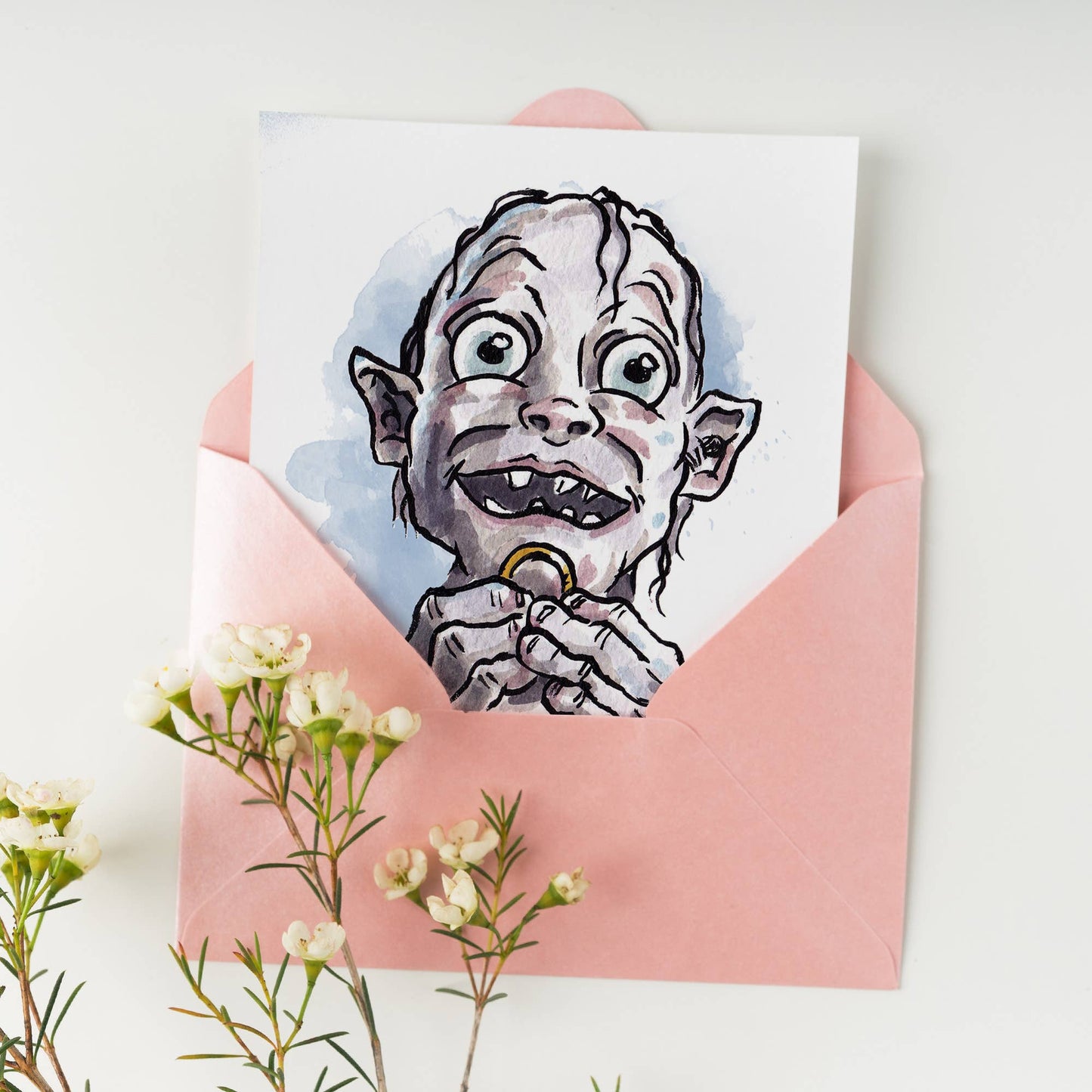 Take This as a Tolkien of My Affection (Wedding Card)