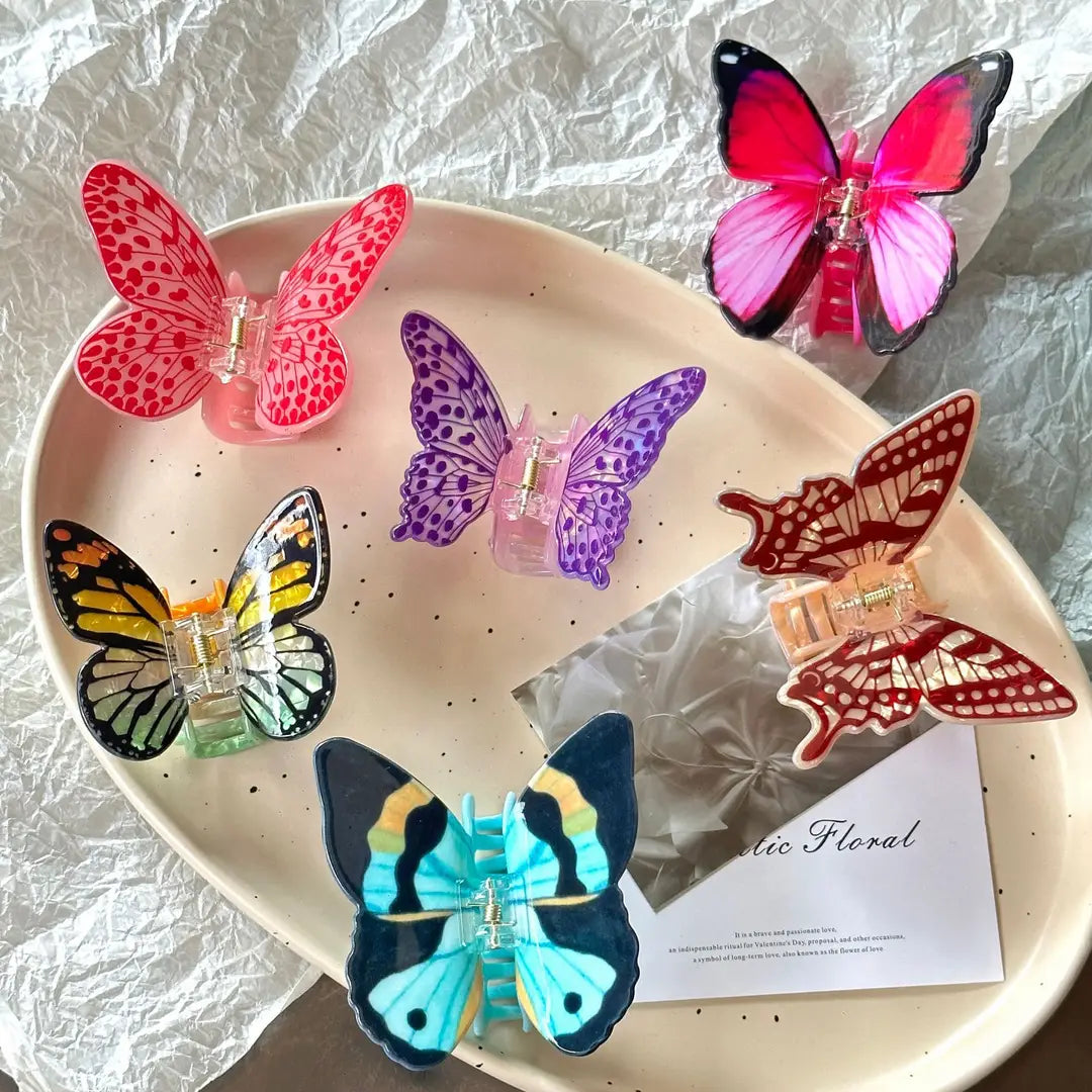 Butterfly - Hair Claw Clip