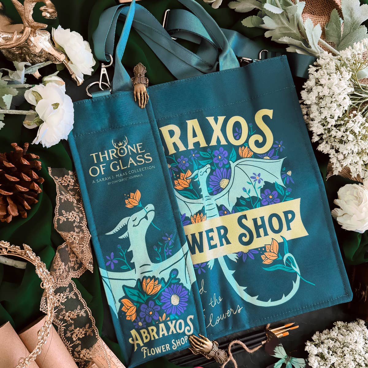 Throne of Glass: Abraxos Book Bag