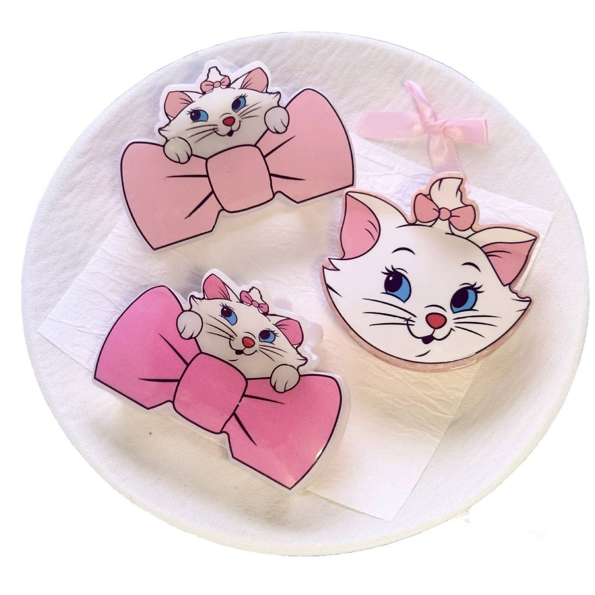 Cute Bow Cat Acetate Hair Claw Clip | Kawaii Animal Clip