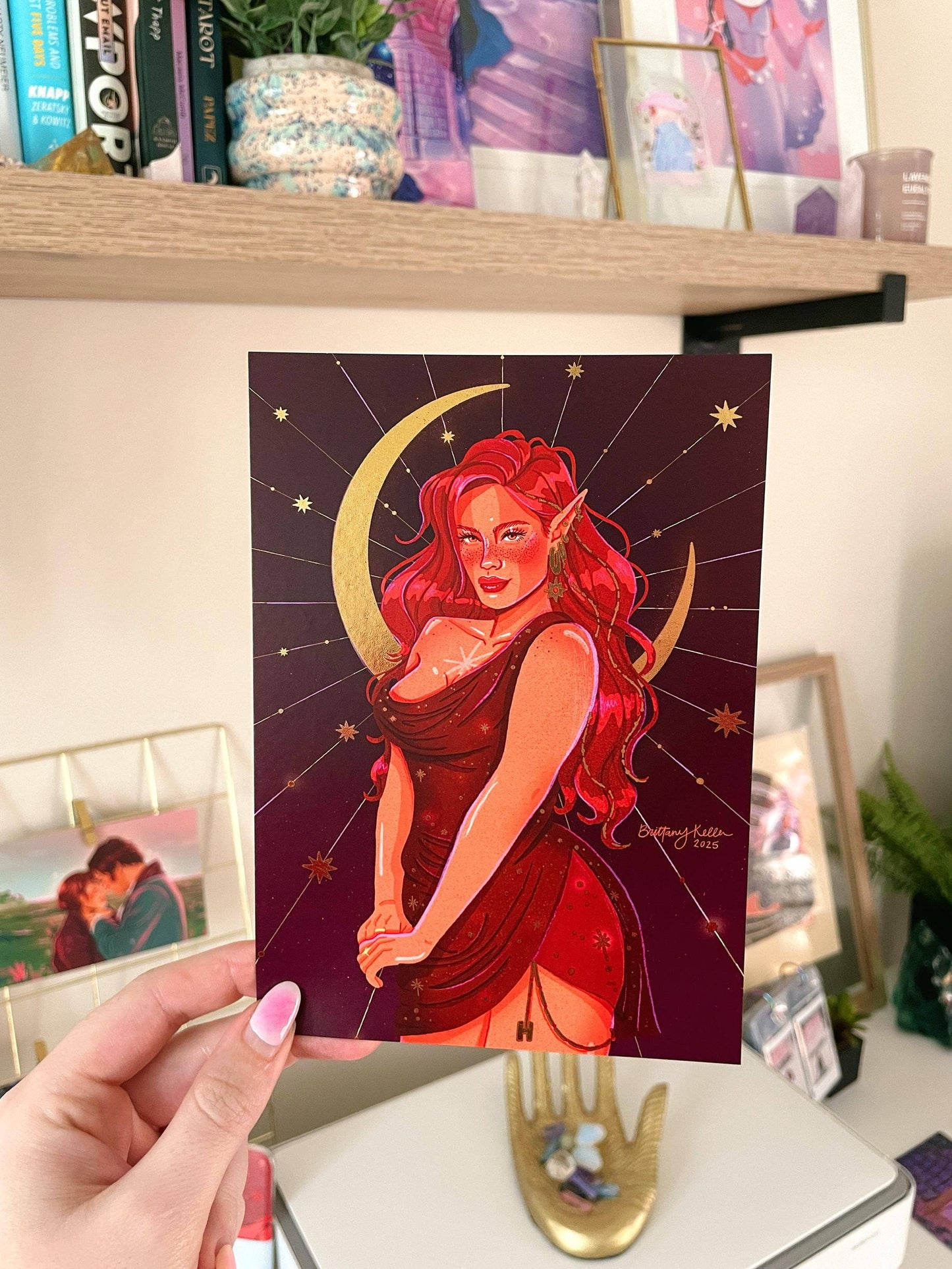 Bryce - Gold Foil - Crescent City Inspired (Art Print)