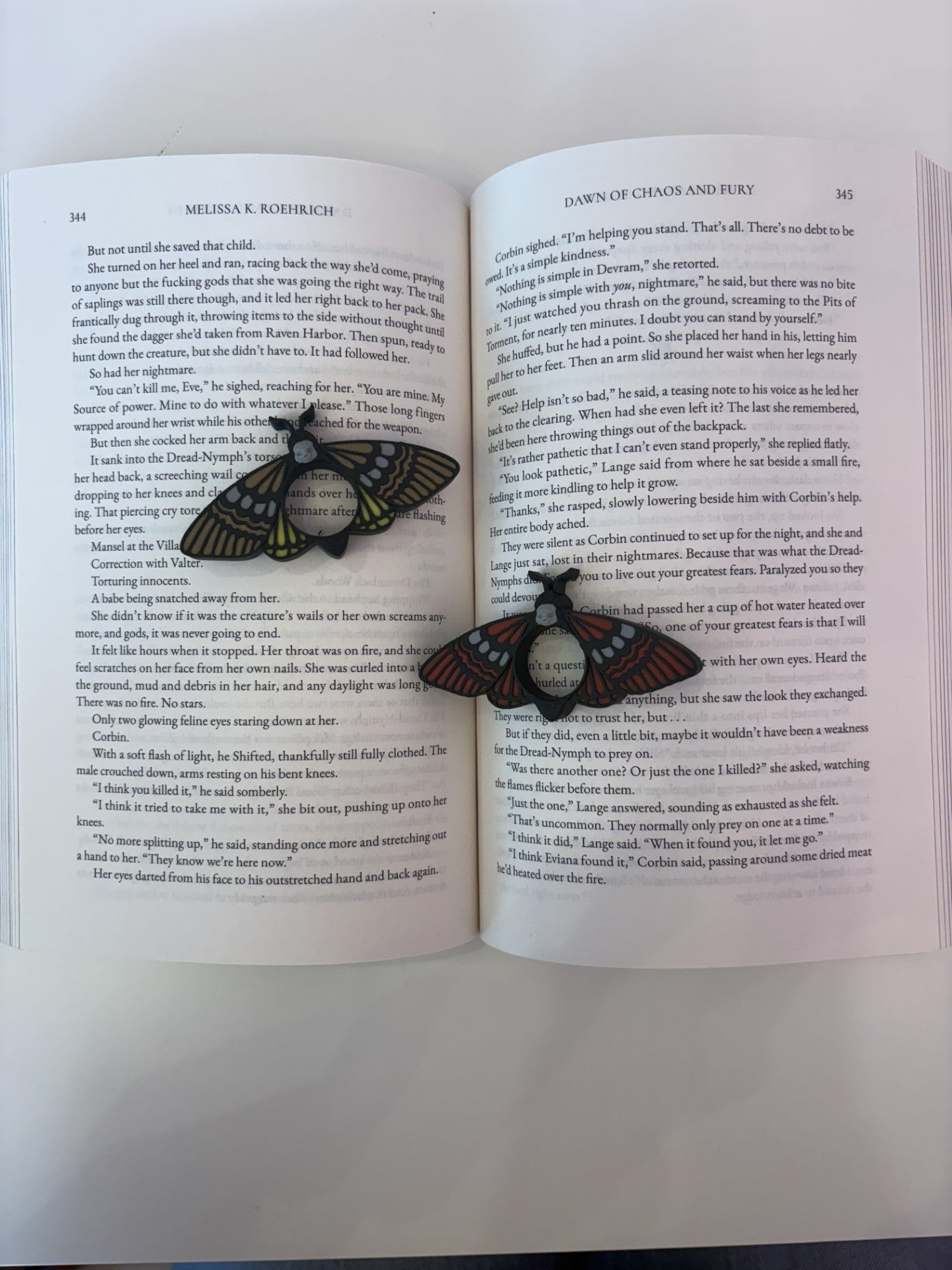 Moth Page Holders
