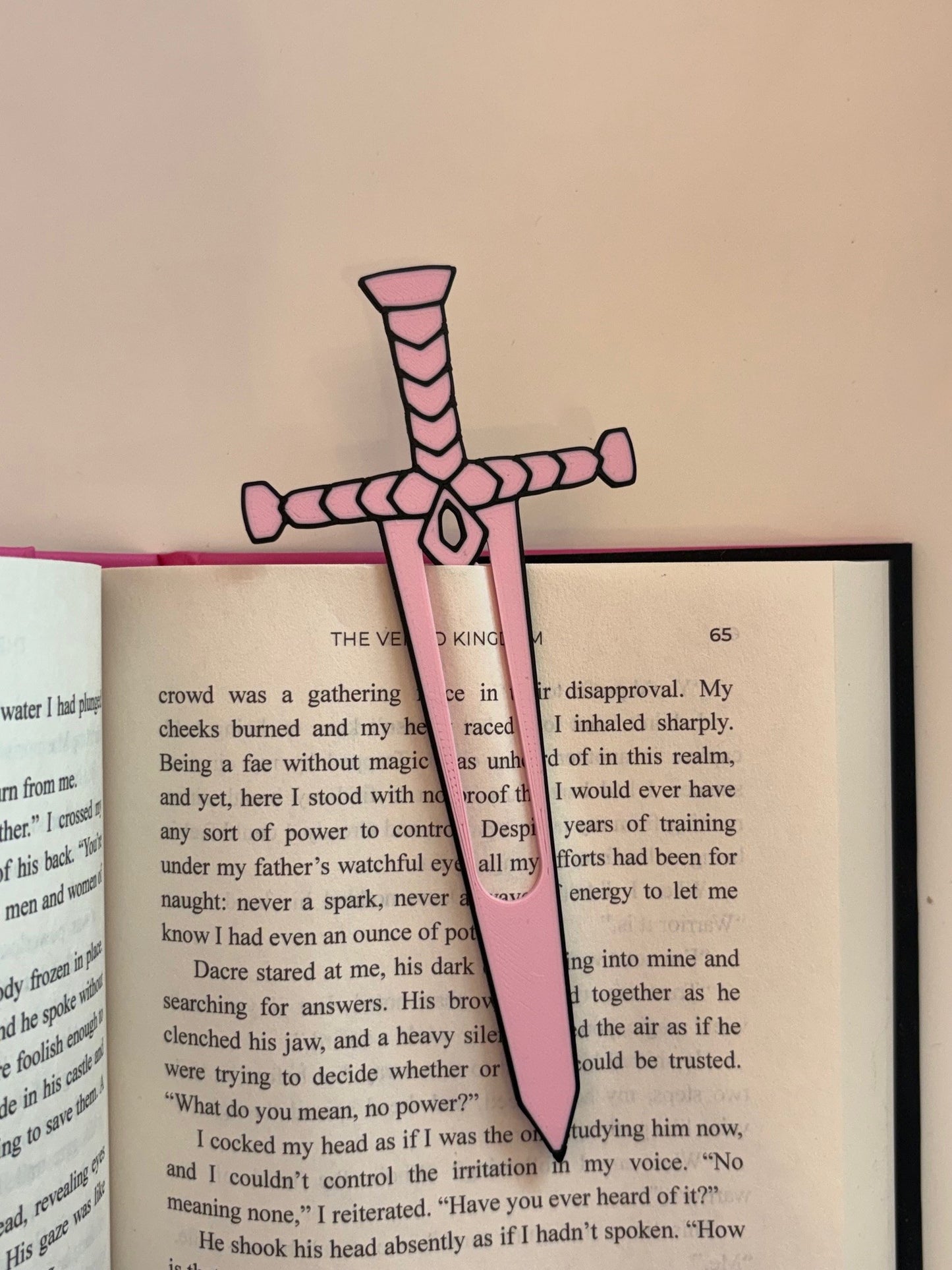 Pink Sword (Bookmark)