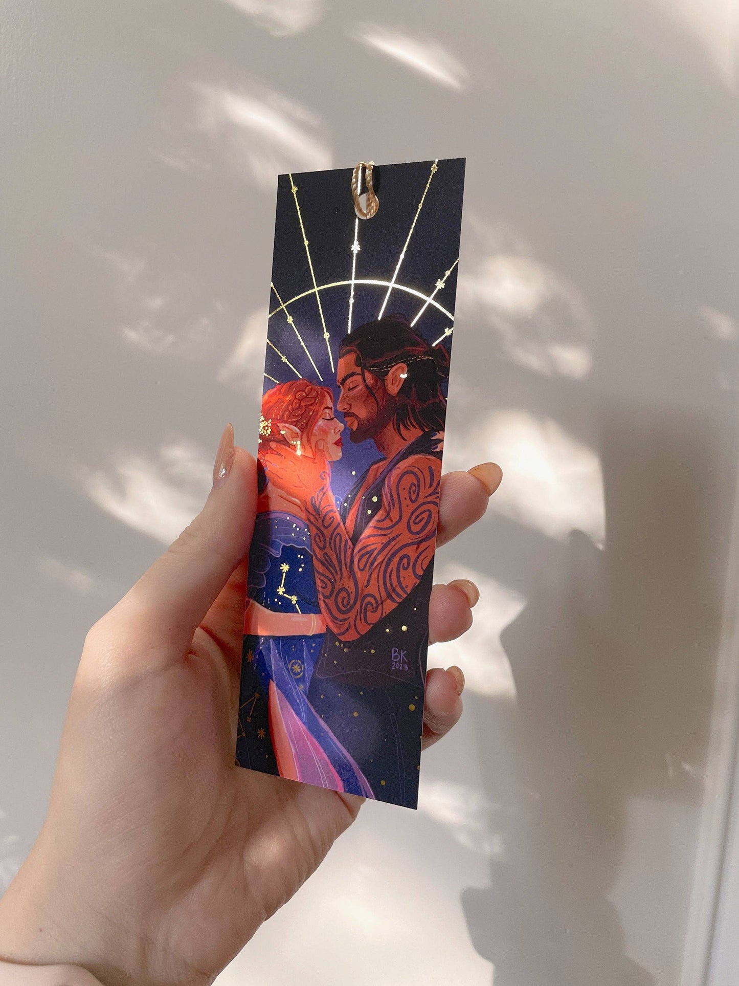 Nesta & Cassian - Gold Foil (Bookmark)