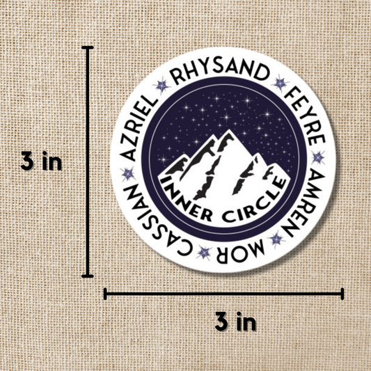 Night Court Inner Circle - ACOTAR (Vinyl Sticker)