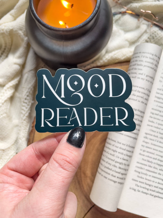 Mood Reader Bookish (Vinyl Sticker)
