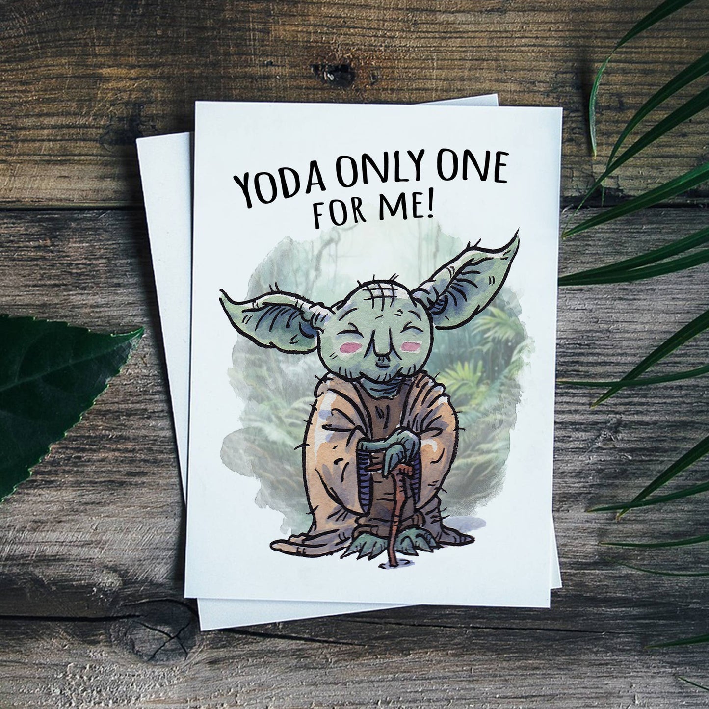 Yoda Only One For Me! (Card)