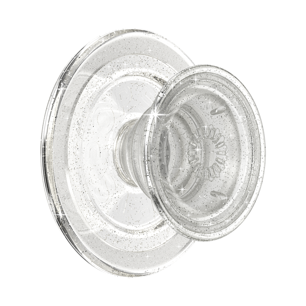 PopSockets MagSafe Phone Grip - Clear Glitter