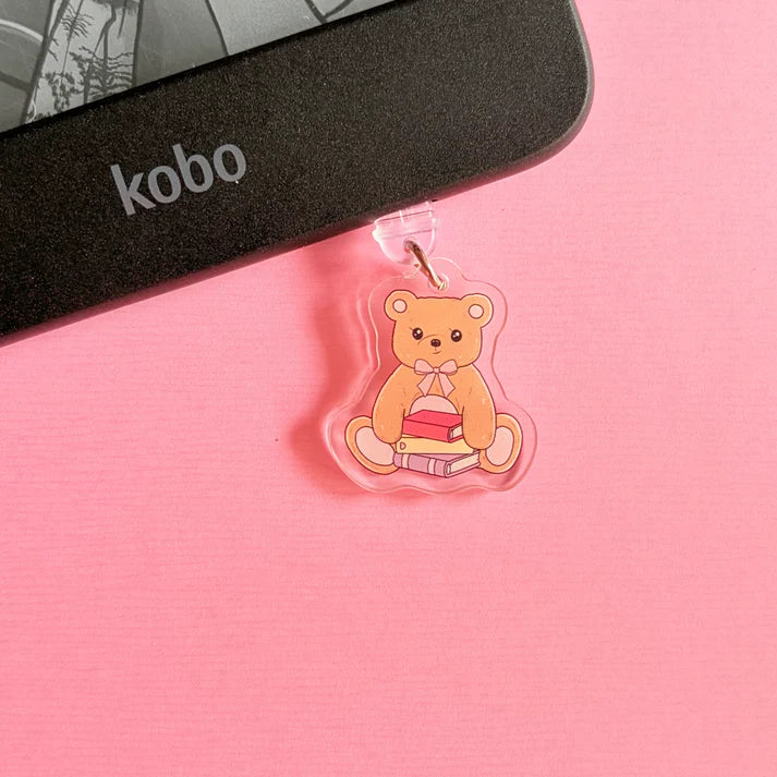 Book Bear (USB-C Charm)