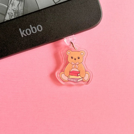 Book Bear (USB-C Charm)