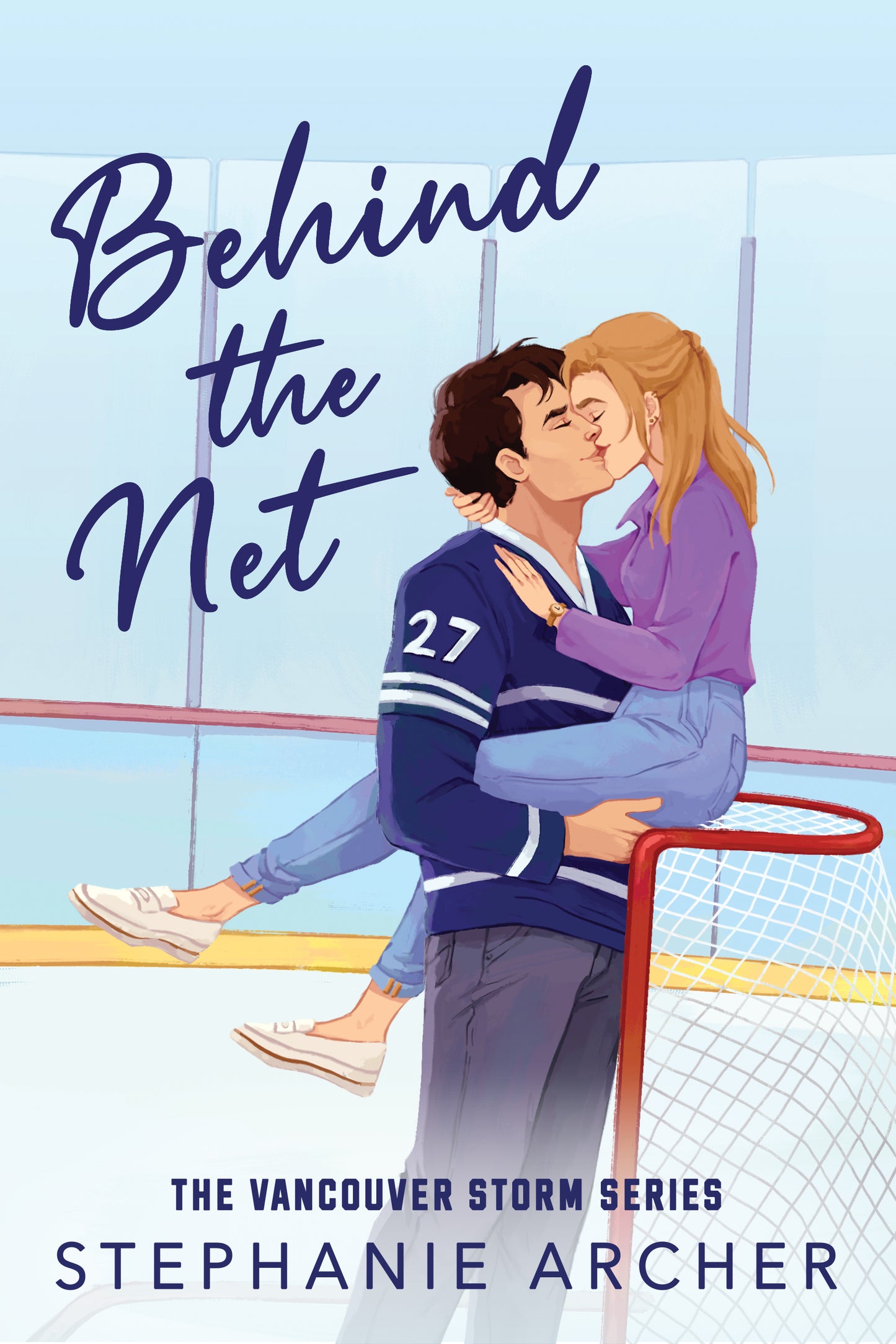Behind the Net by Stephanie Archer (Paperback)