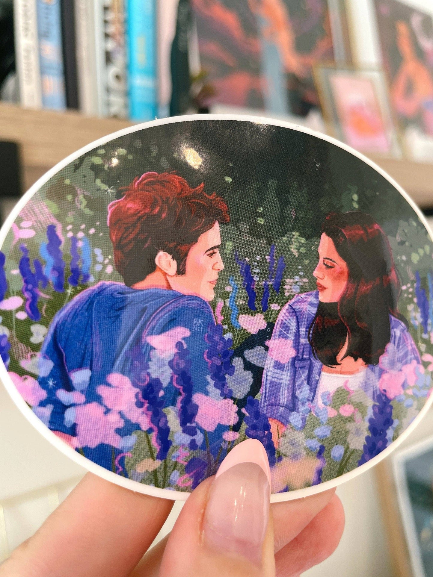 Twilight - Bella & Edward (Vinyl Sticker)