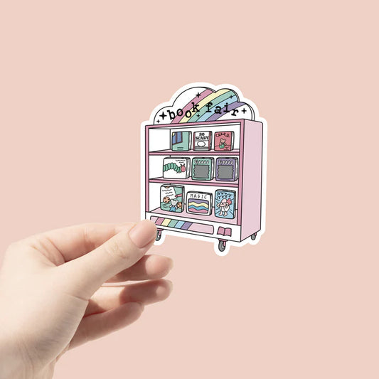 Book Fair (Vinyl Sticker)