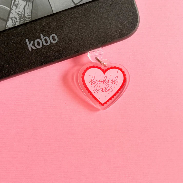 Bookish Babe (USB-C Charm)