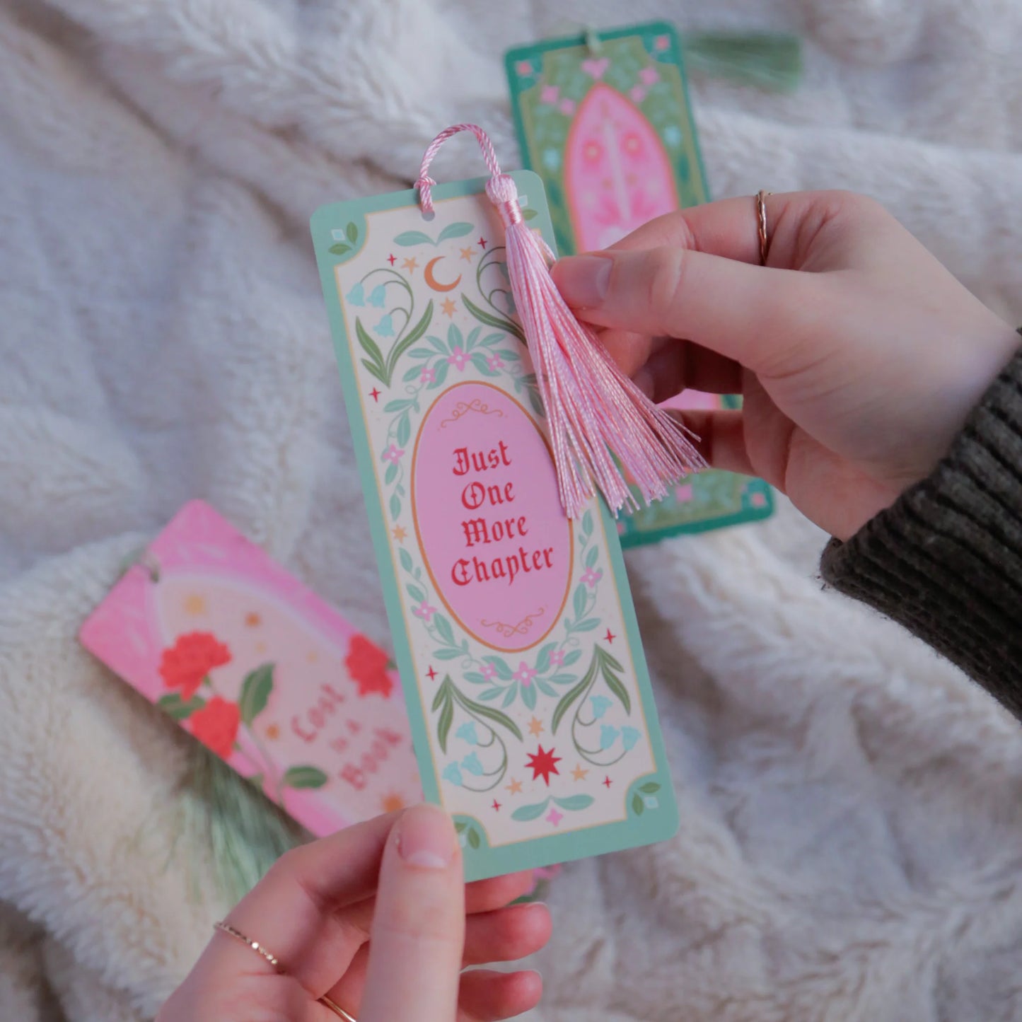 Whimsical Tassle Bookmarks