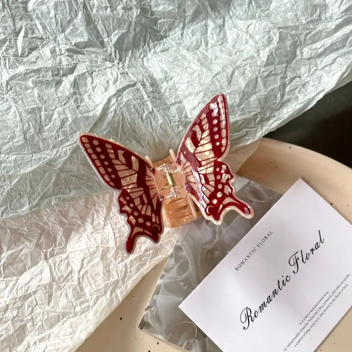Butterfly - Hair Claw Clip