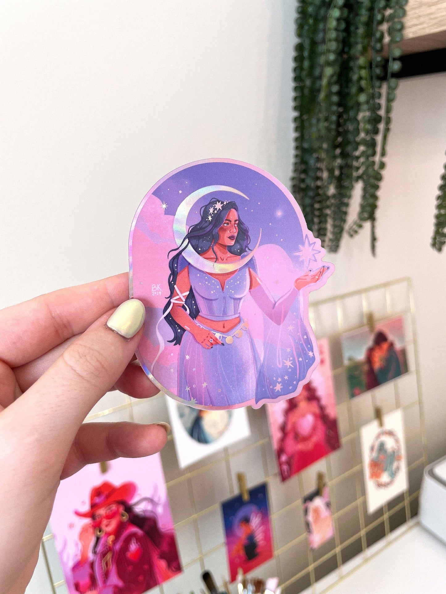 Dawn Guardian (Holographic Vinyl Sticker)