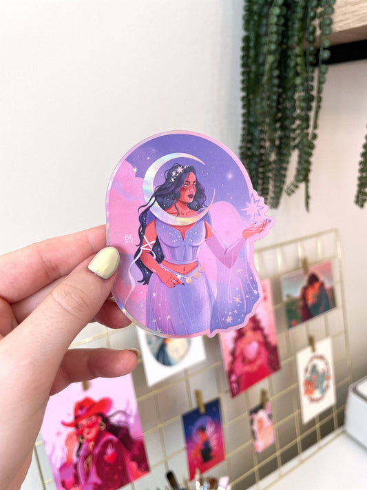 Dawn Guardian (Holographic Vinyl Sticker)