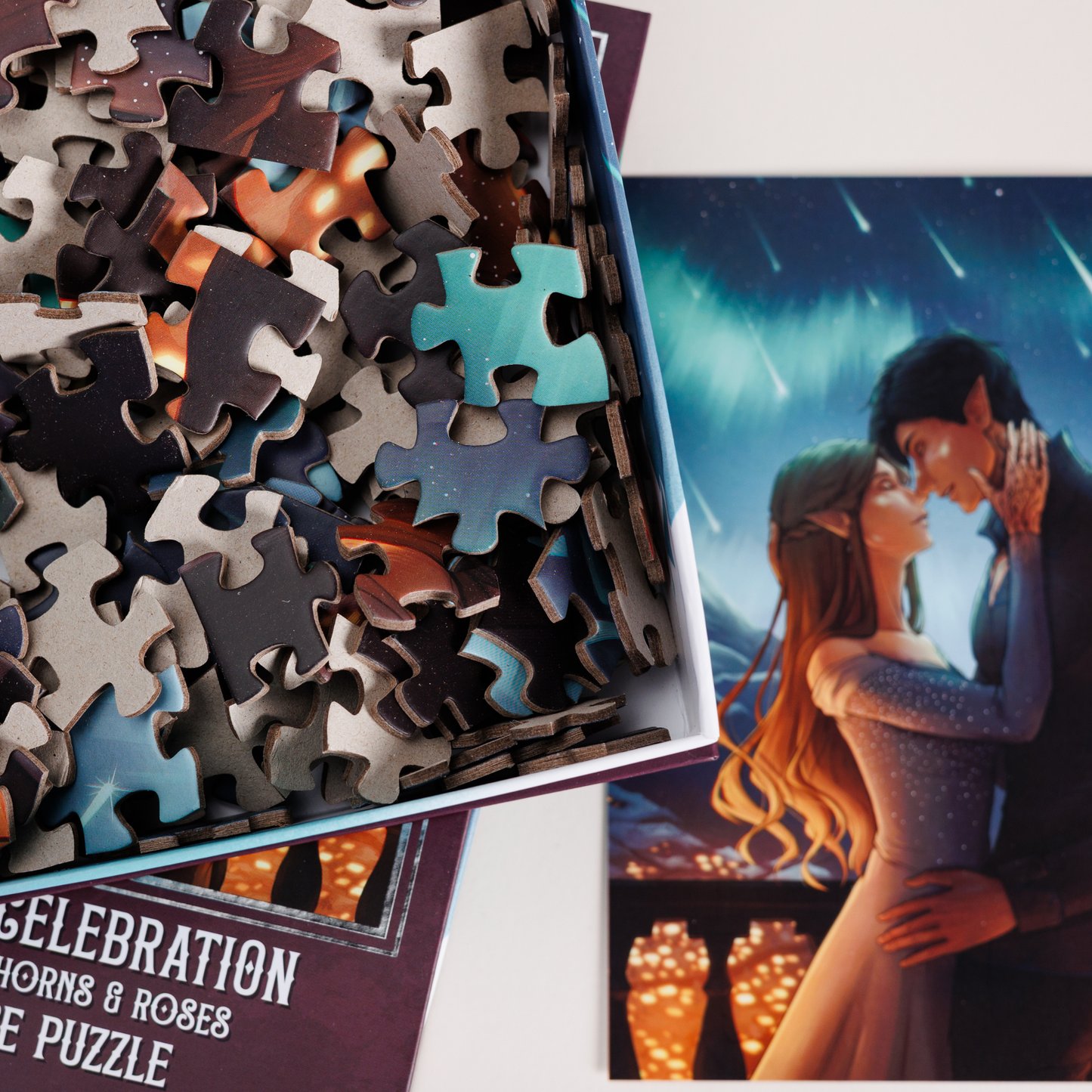 Starfall Celebration Keepsake Puzzle - ACOTAR