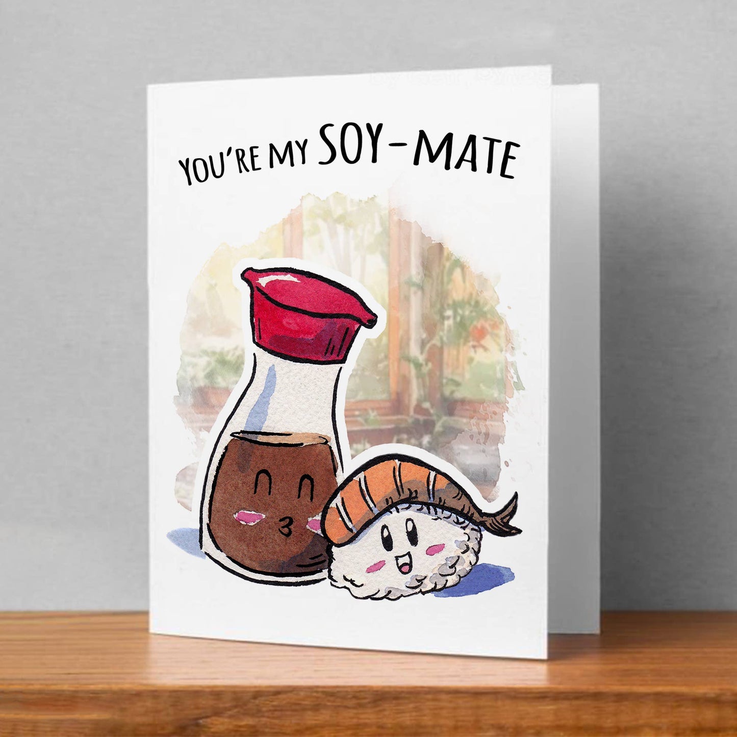You're My Soymate (Card)