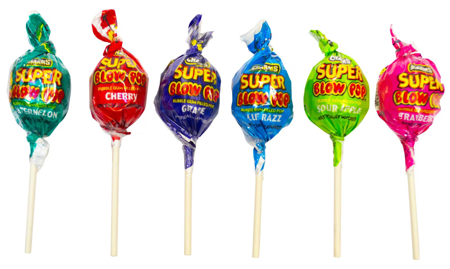 Blow Pops Candy Sucker (Various Flavors)