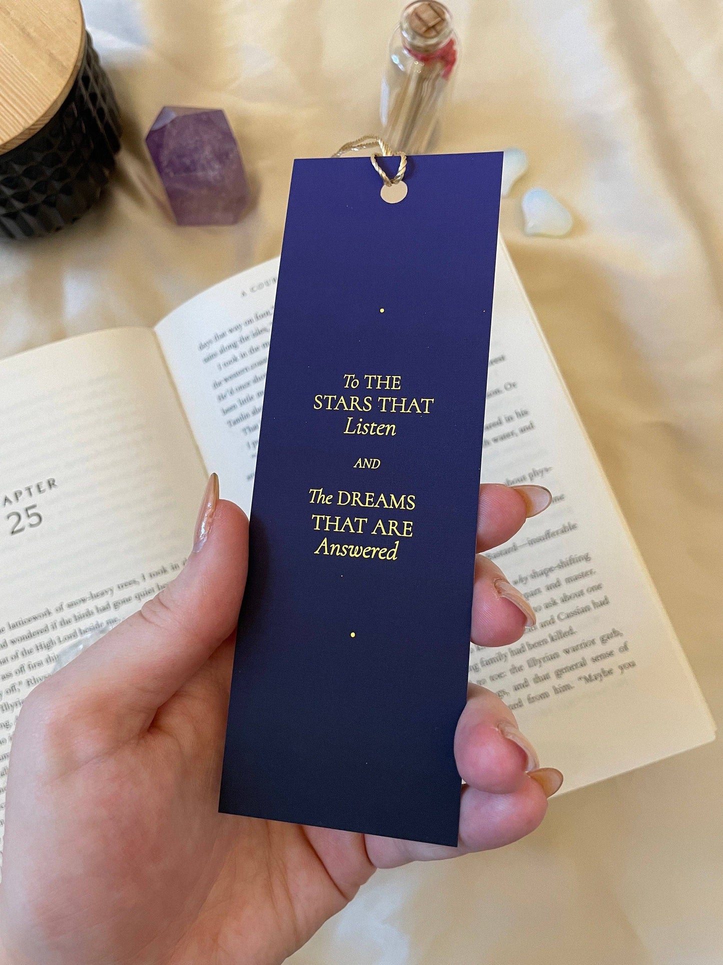 Feyre & Rhys - Gold Foil (Bookmark)