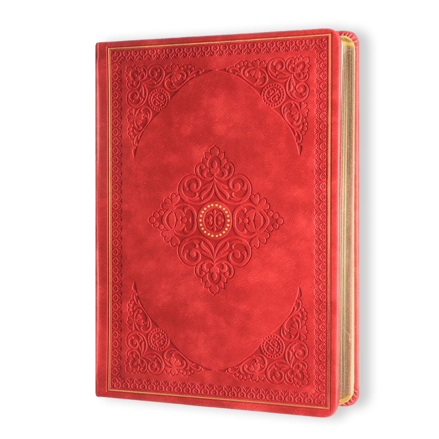 Victoria's Journals Antique Style Journal (Hard Cover) (Red)