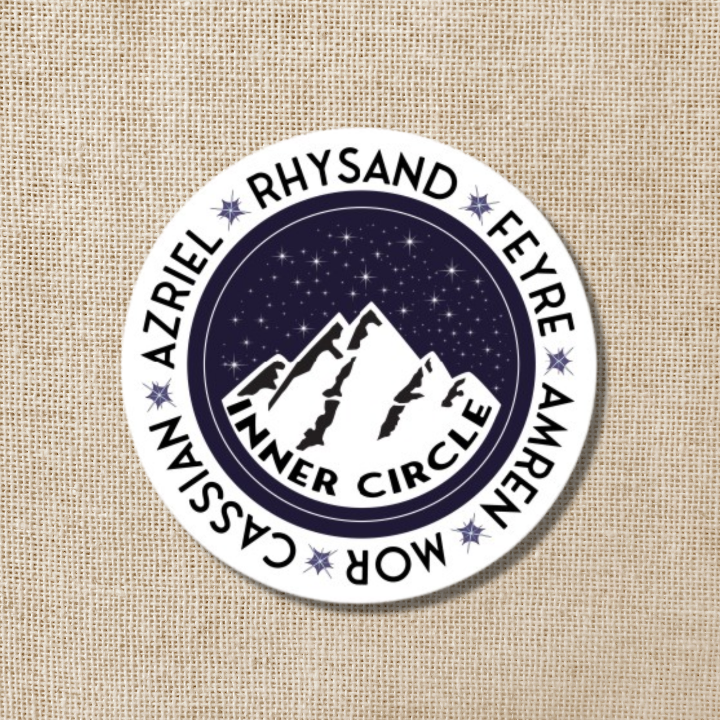 Night Court Inner Circle - ACOTAR (Vinyl Sticker)