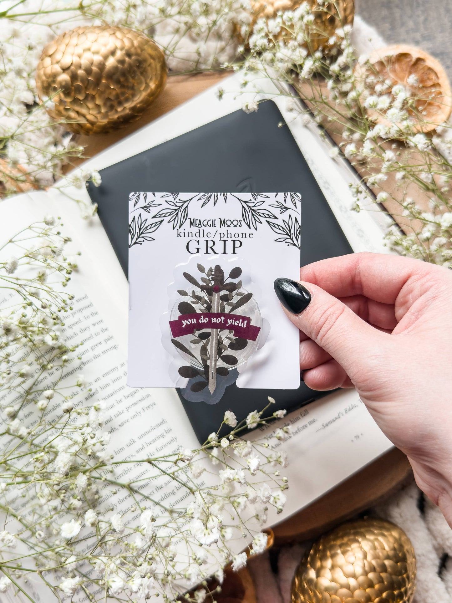 Throne of Glass - You Do Not Yield (E-Reader/Phone Grip)