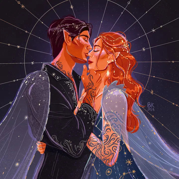 Brittany Keller Art Prints (Gold/Holo) (8x10)