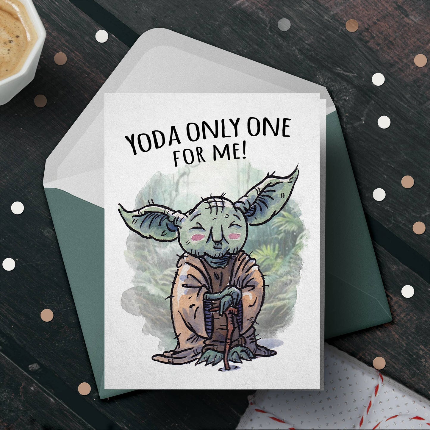 Yoda Only One For Me! (Card)