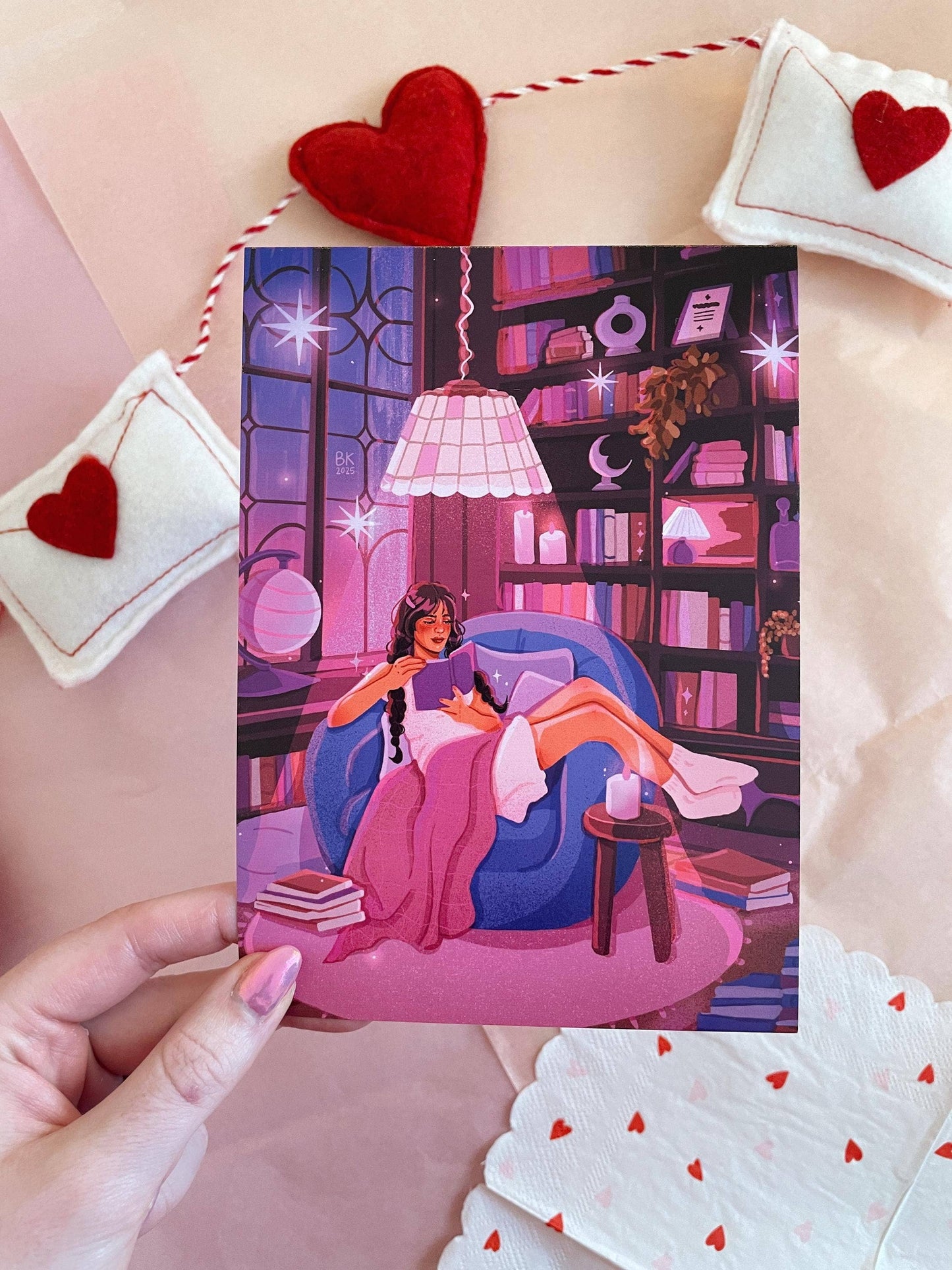 Reading Nook *Valentine's Greeting Card*