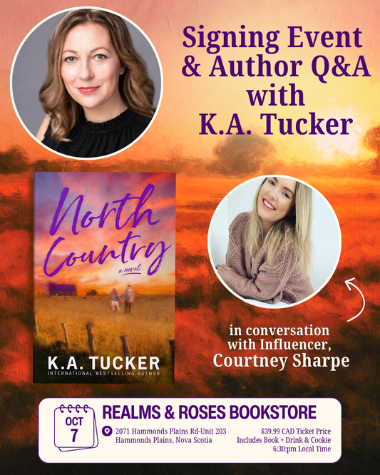 Author Chat + Book Signing with K.A. Tucker (in conversation with Courtney Sharpe)