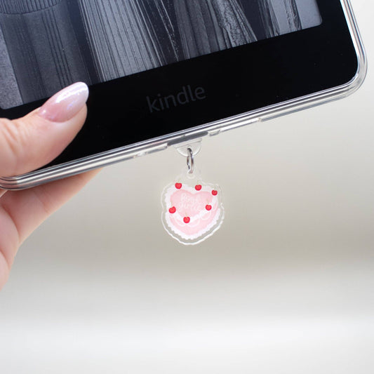 Book Girlie Cake (USB-C Charm)