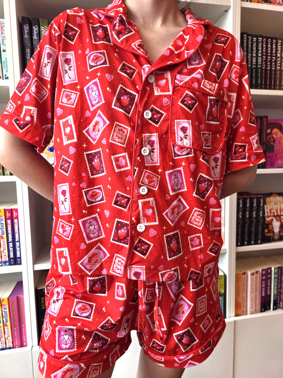 Storylines Bookish PJ Sets - Postage Stamps (2pc)