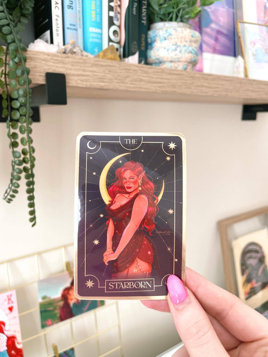 Starborn - Bryce Tarot Card (Holographic Vinyl Sticker)