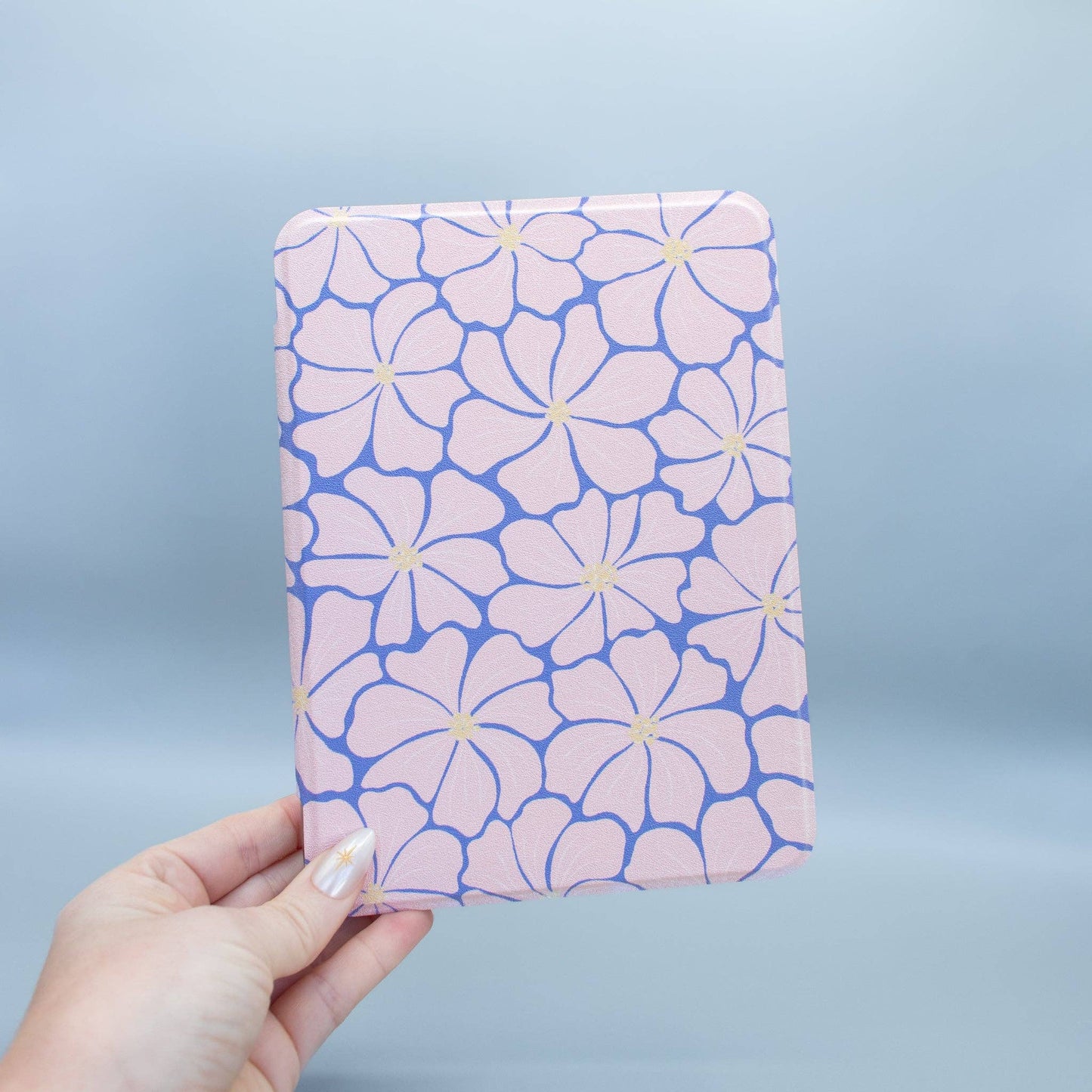 Pink Floral Pattern (Kindle Case)