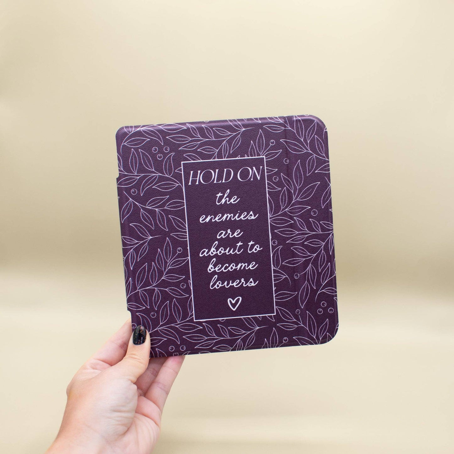 Hold On The Enemies Are About to Become Lovers (Kobo Libra Case) - Clear Back