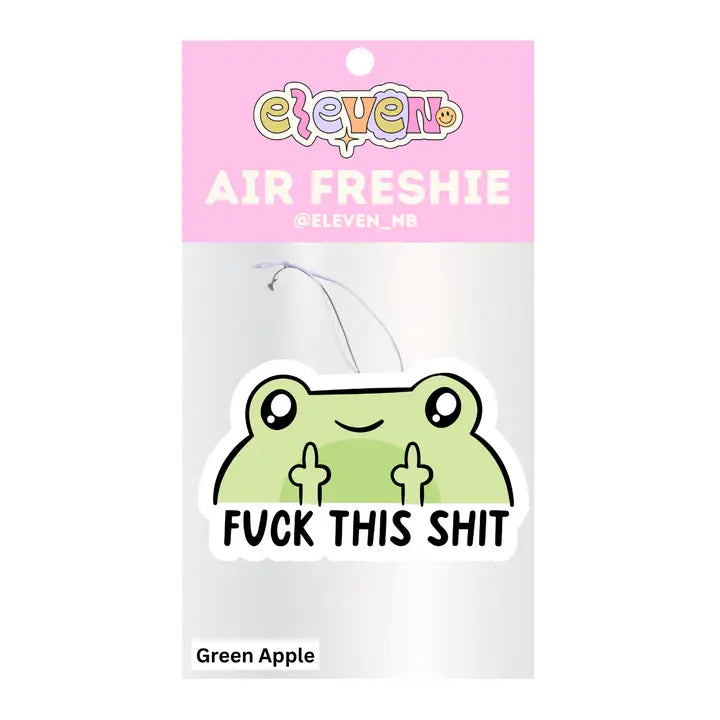Frog Green Apple Air Freshie