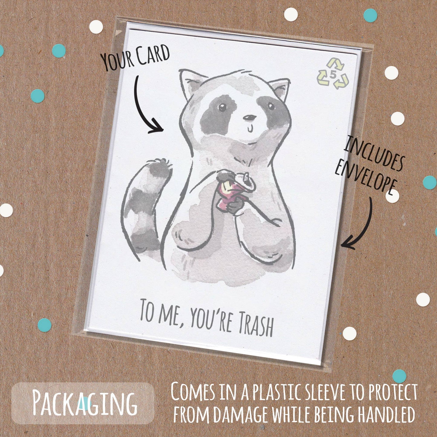 To Me You're Trash (Card)