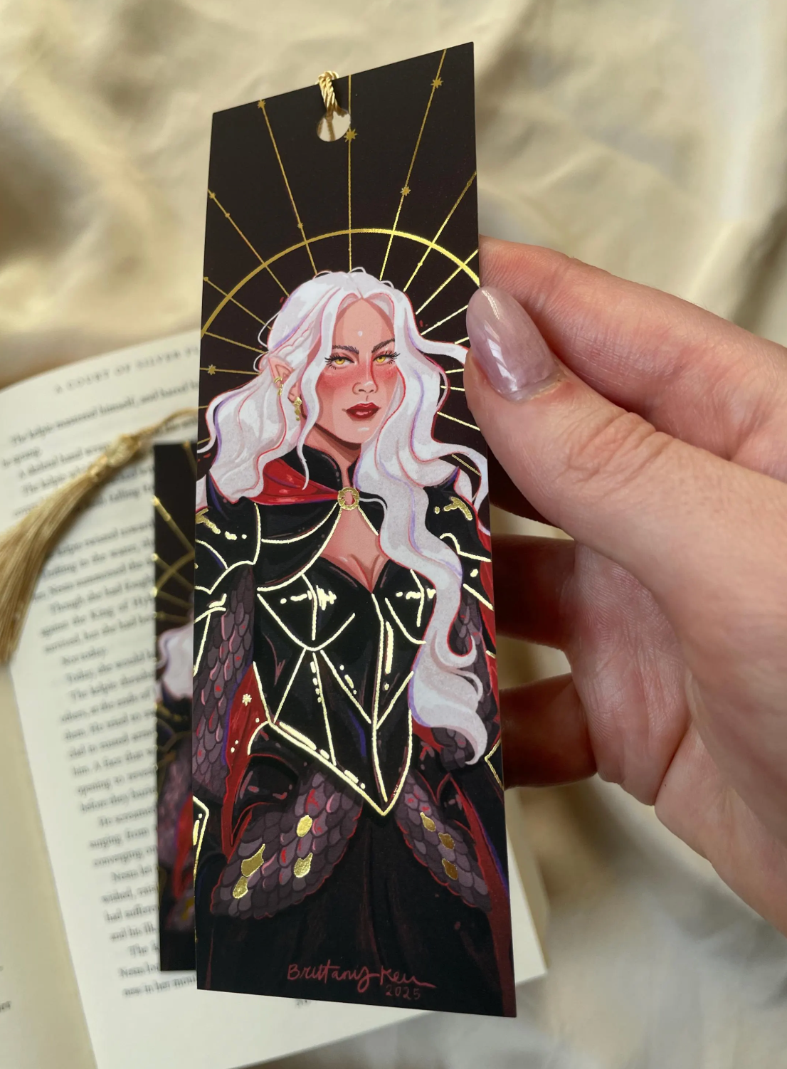 Manon - Gold Foil (Bookmark)