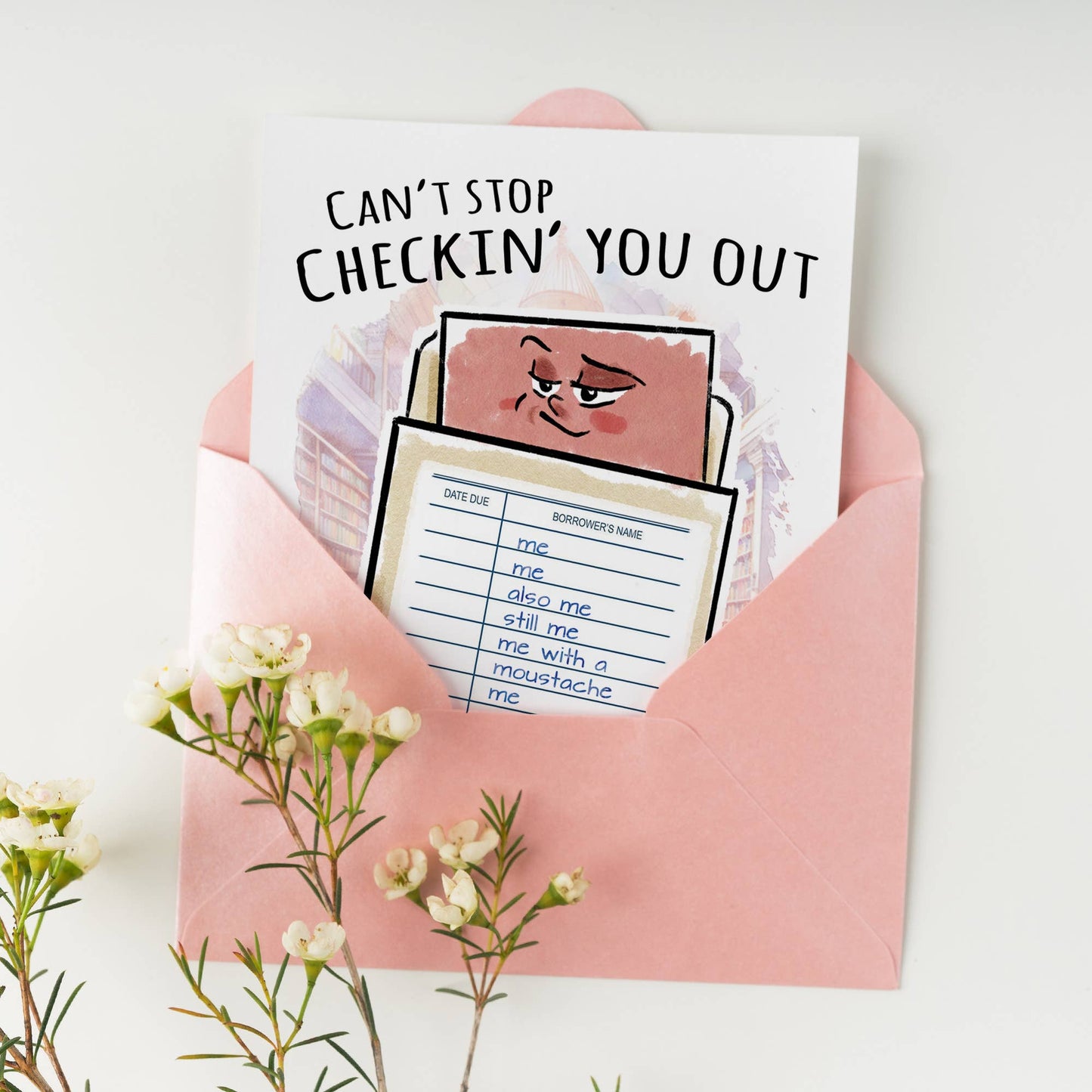 Can't Stop Checking You Out (Card)