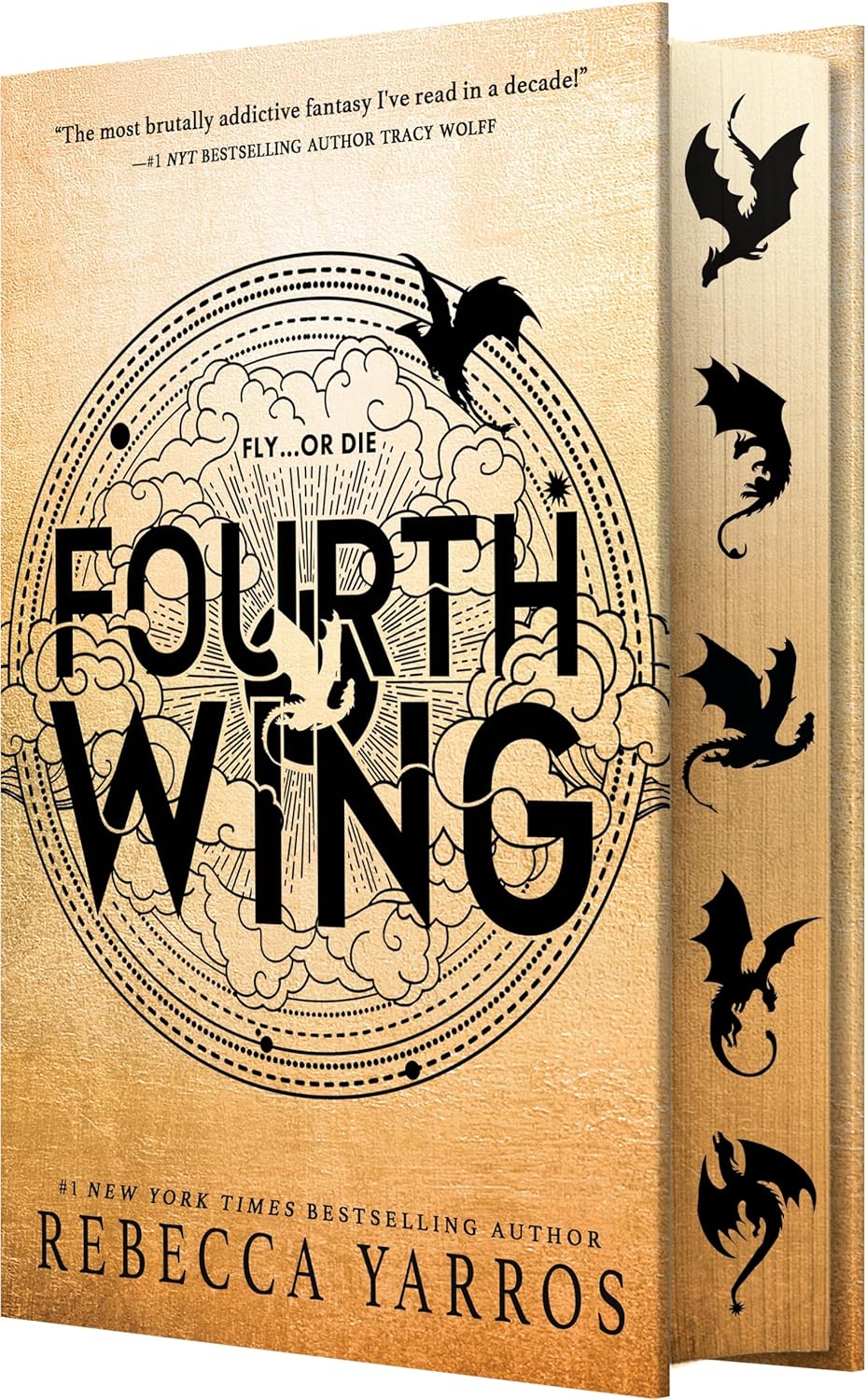 Fourth Wing (The Empyrean #1) (Wing and Claw Collection) by Rebecca Yarros (Hardcover)