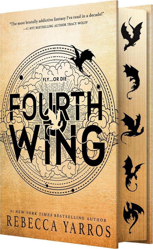 Fourth Wing (The Empyrean #1) (Wing and Claw Collection) by Rebecca Yarros (Hardcover)