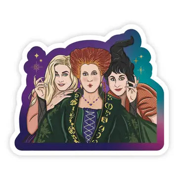 simple whimsy oversized vinyl sticker