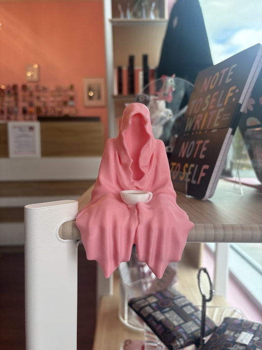 Suriel with Teacup (Bright Pink)